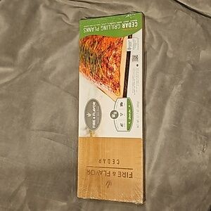 NWT Cedar Grilling Planks 2x 15" All Natural New Sealed